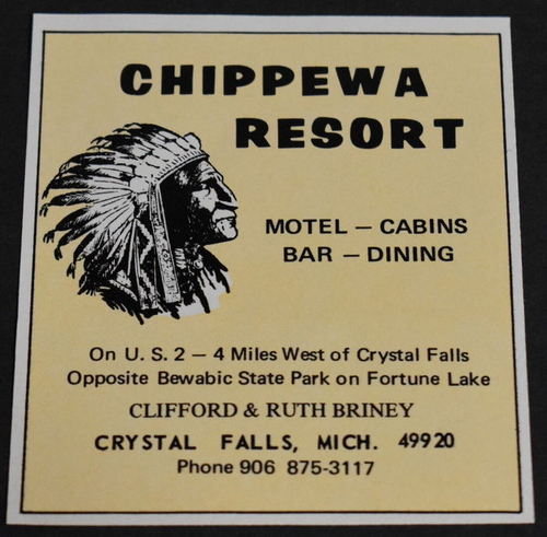 Chippewa Resort - Print Ad
